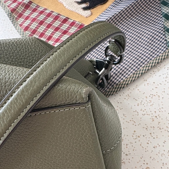 Coach Olive Green Georgia Satchel - Picture 2 of 7